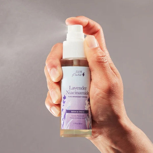 100 PURE Lavender Niacinamide Pore Minimizer Tonique