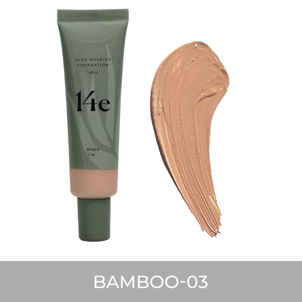 14e COSMETICS Aloe Nourish Foundation bamboo