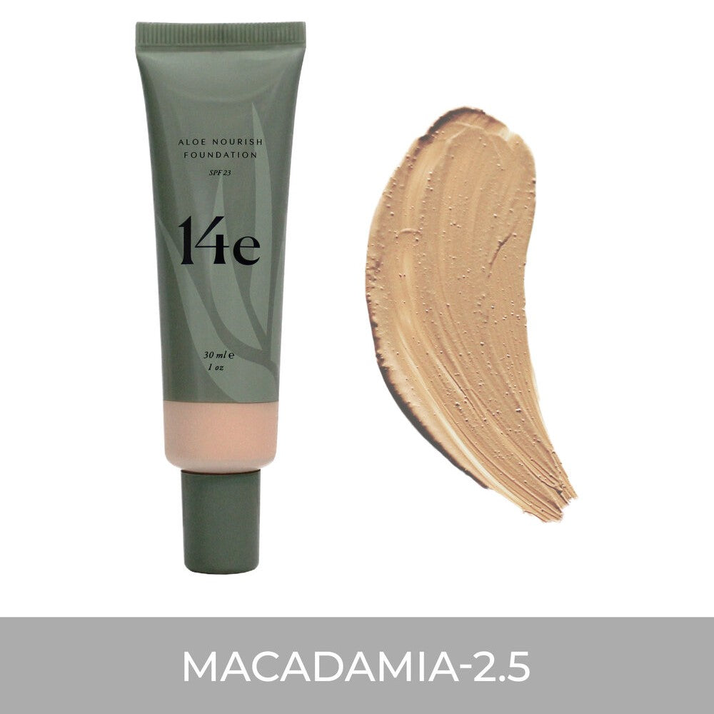 14e COSMETICS Aloe Nourish Foundation macadamia