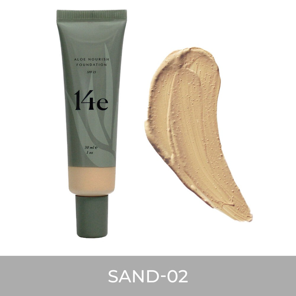 14e COSMETICS Aloe Nourish Foundation sand