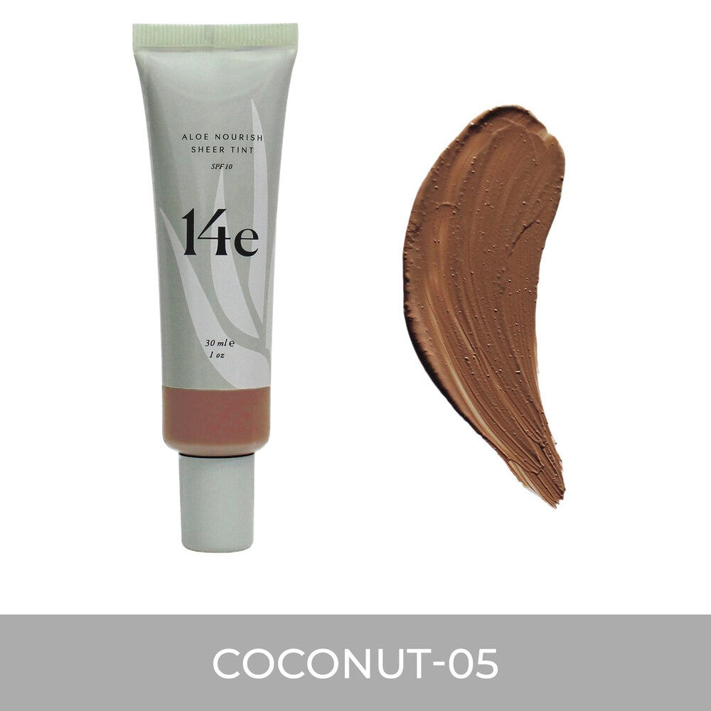 14e COSMETICS Aloe Nourish Sheer Tint coconut