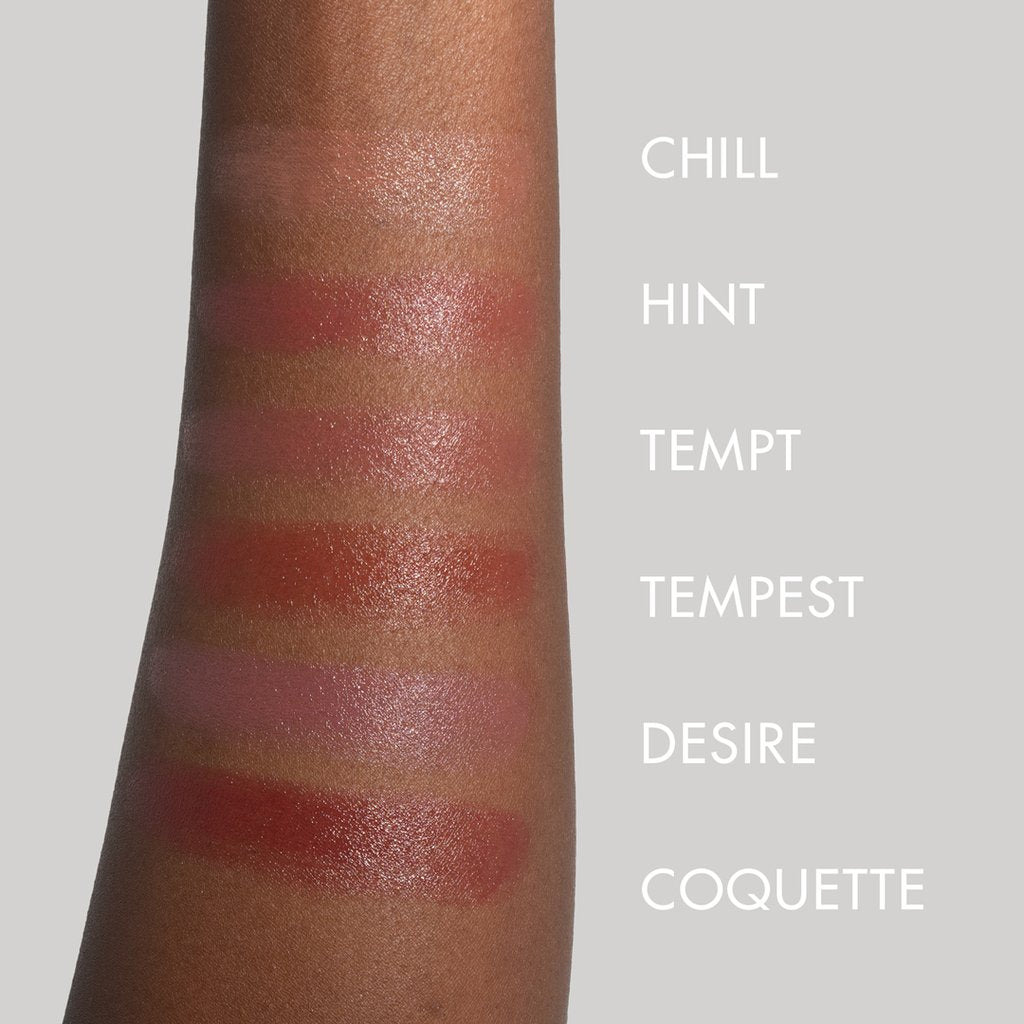 vapour lip nectar chill hint tempt tempest desire coquette