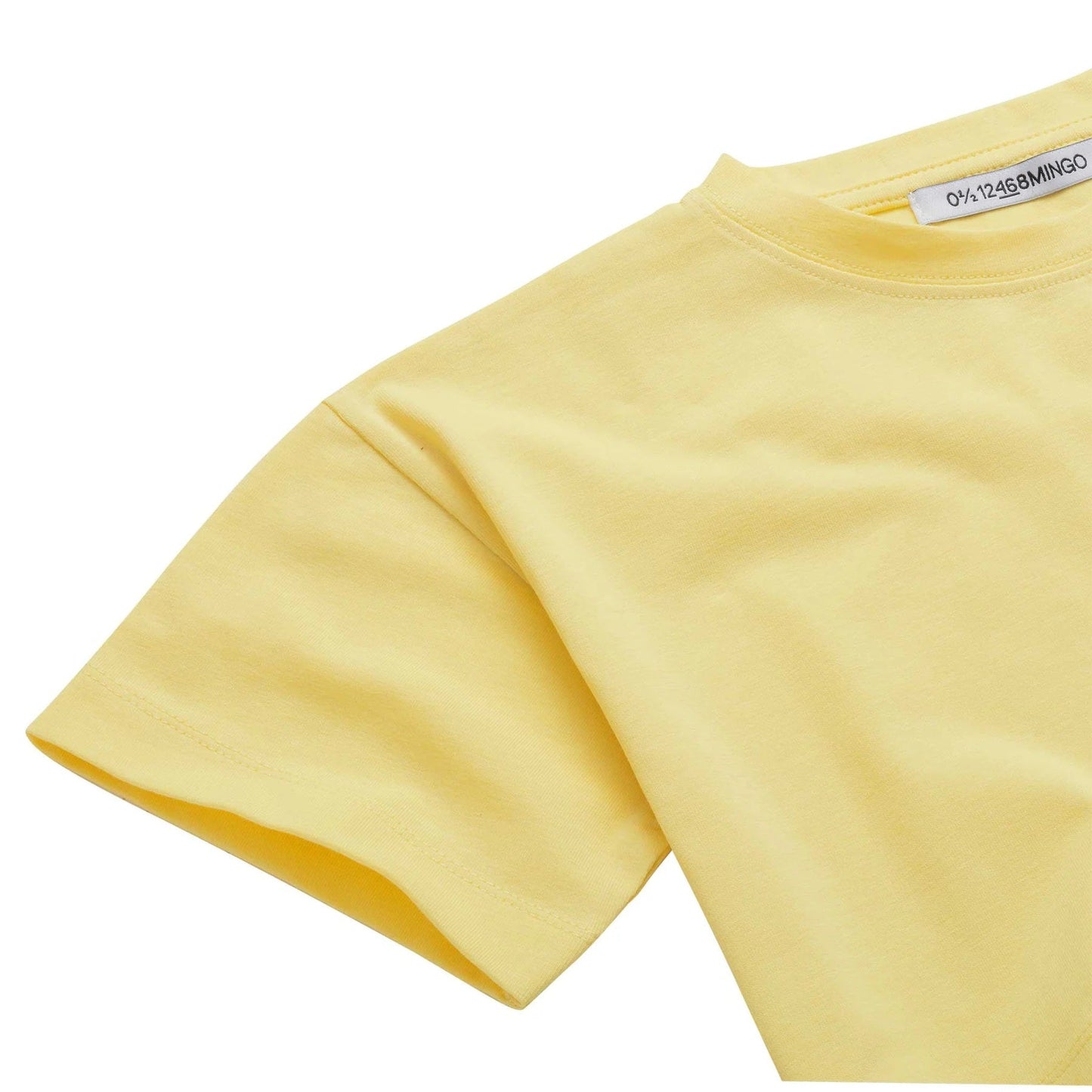 MINGO Cropped T-Shirt Lemon Twist ALWAYS SHOW