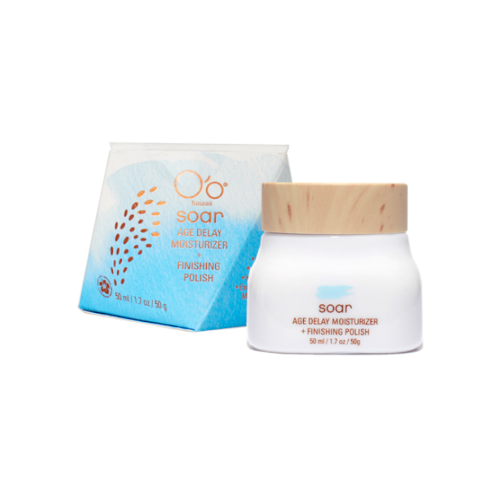 O'o HAWAII - soar AGE DELAY MOISTURIZER + FINISHING BALM