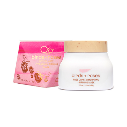 O'o HAWAII - birds + roses ROSE QUARTZ HYDRATING + FIRMING MASK