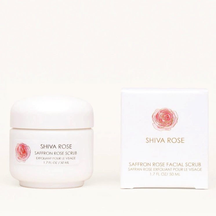 SHIVA ROSE Saffron Rose Facial Scrub