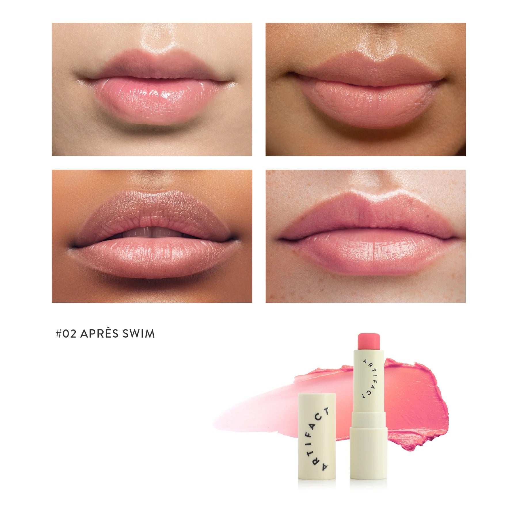 ARTIFACT Soft Sail Blurring Tinted Lip Balm #02 apres swim