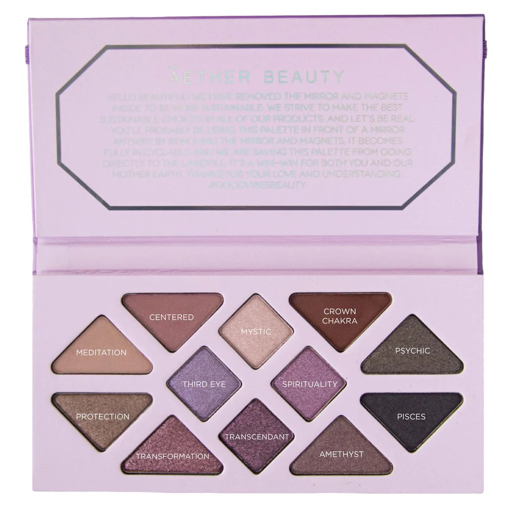 ATHR Beauty Amethyst Crystal Gemstone Palette