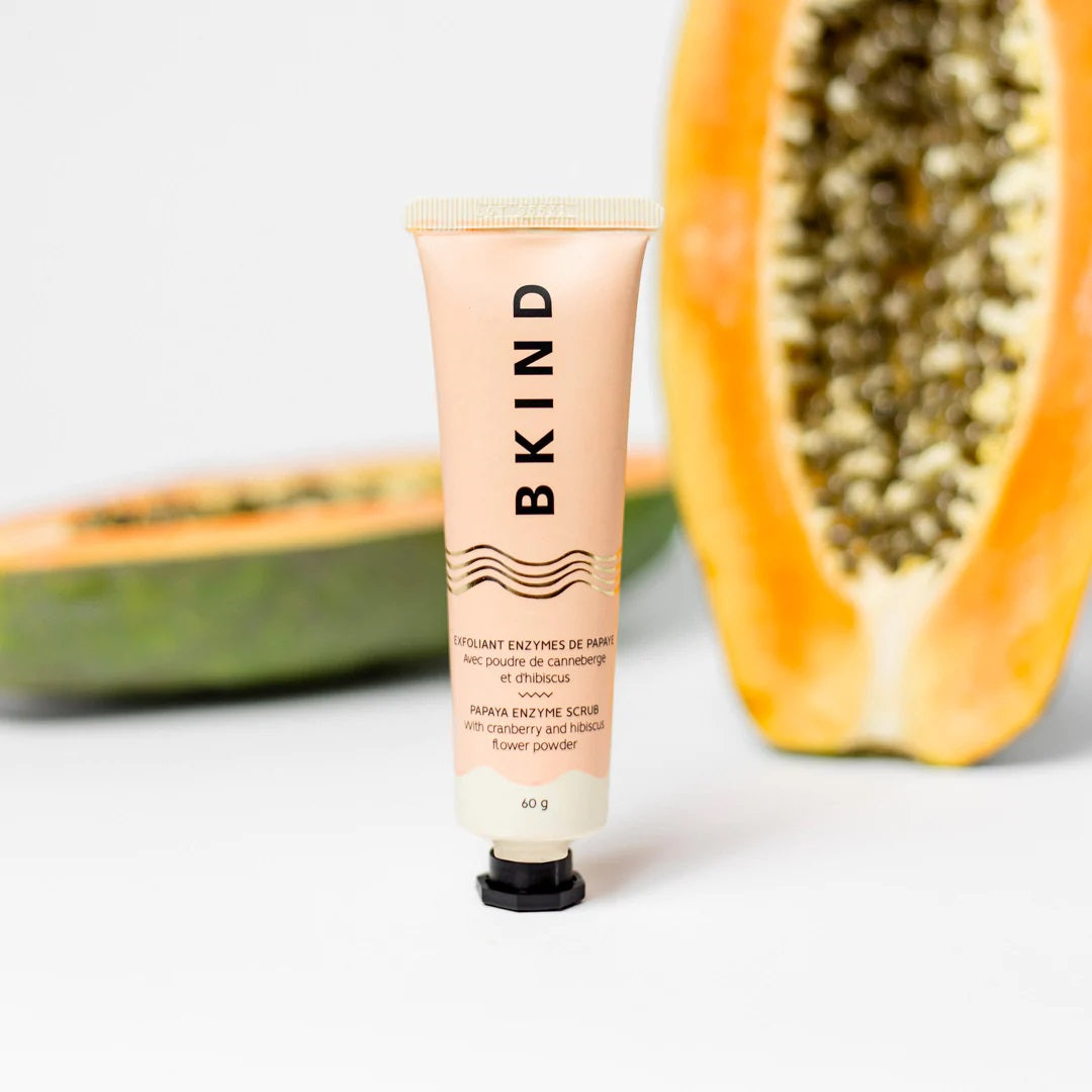 BKIND Sensitive Skin Face Scrub Papaya Enzyme