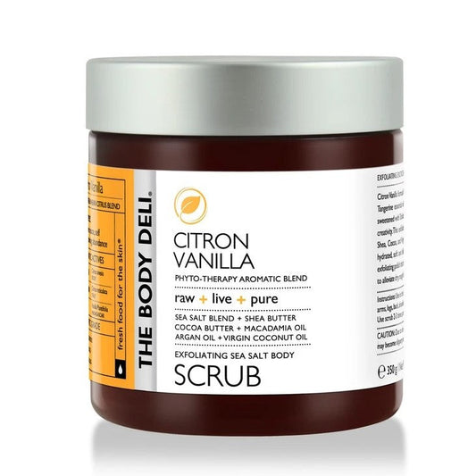 the body deli scrub citron vanilla full