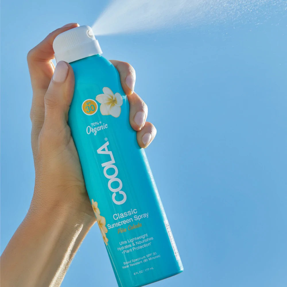 COOLA Classic Body Organic Sunscreen Spray SPF 30 Pina Colada