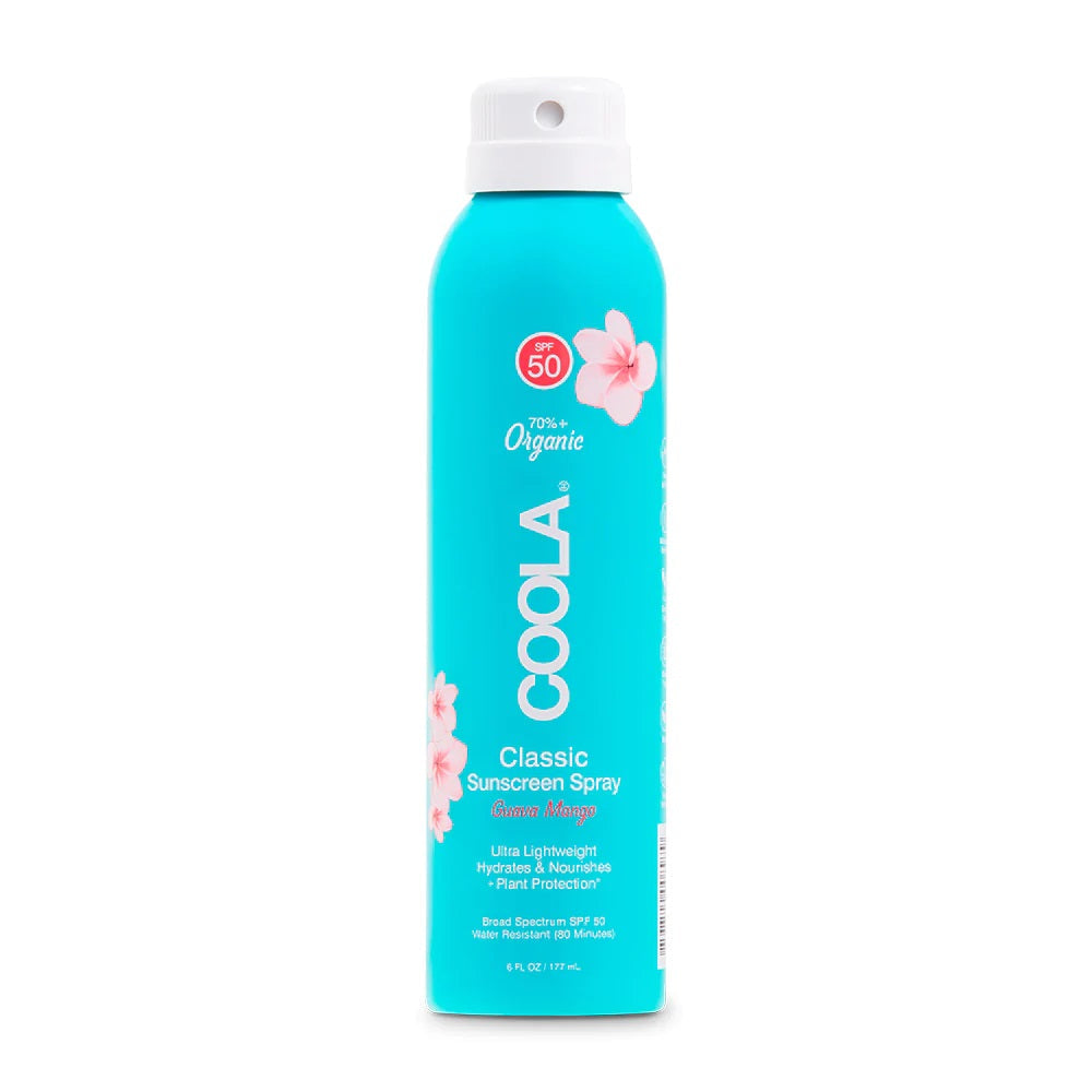 COOLA Classic Body Organic Sunscreen Spray SPF 50 Guava Mango