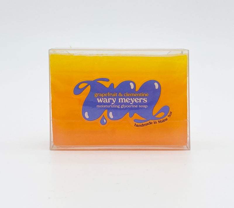 WARY MEYERS - Grapefruit and Clementine Glycerine Soap