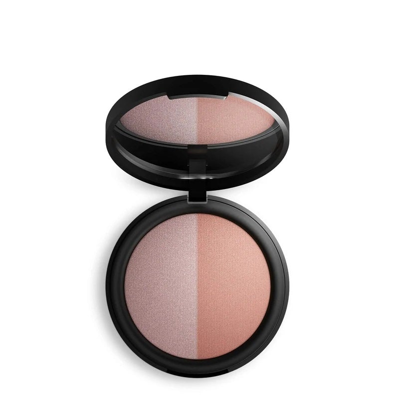 INIKA Baked Mineral Blush Duo pink tickle