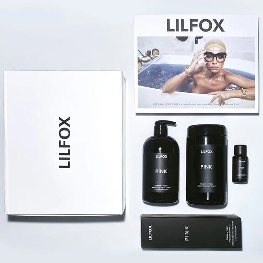 LILFOX BATH GENIUS Curated Pink Gift Set