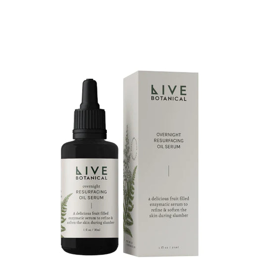 LIVE BOTANICAL Overnight Resurfacing Oil full