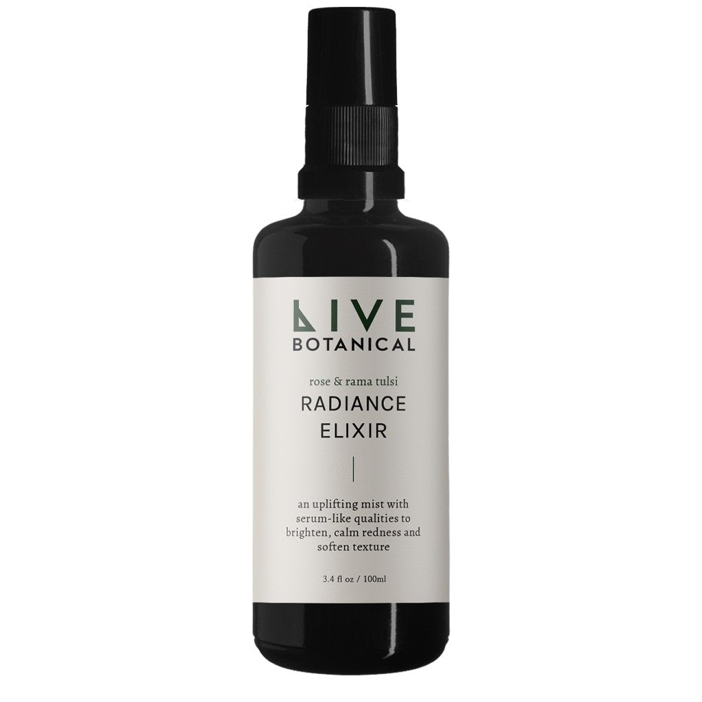 LIVE BOTANICAL Rose & Rama Tulsi Radiance Elixir