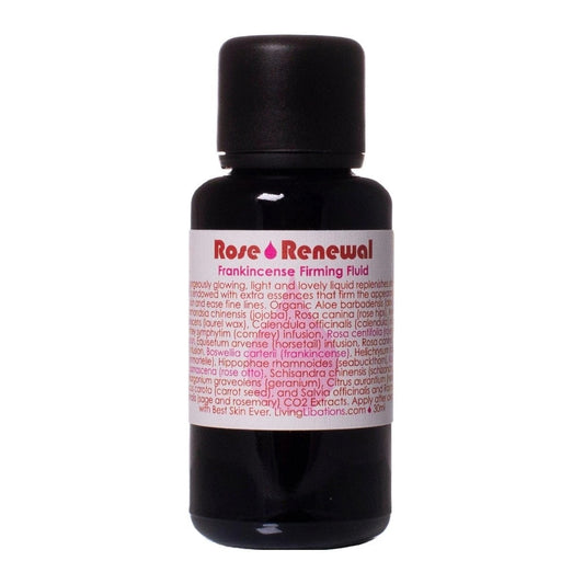 LIVING LIBATIONS Rose Renewal Frankincense Firming Fluid 30