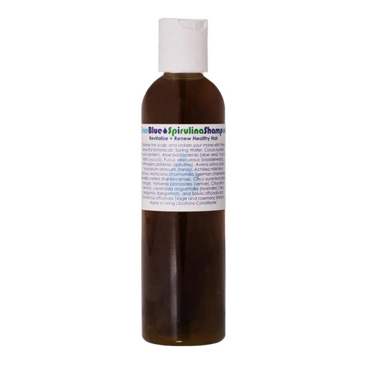 LIVING LIBATIONS True Blue Spirulina Shampoo 120