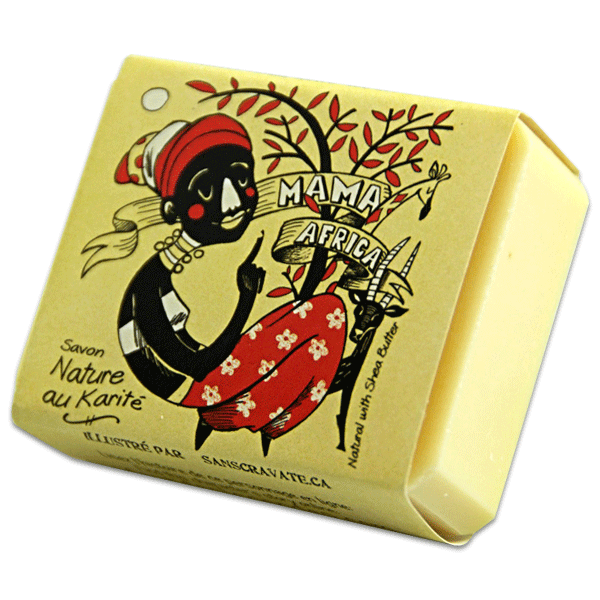 SAVONNERIE DES DILIGENCES - Mama Karité - Savon nature 50% karité (réf. : Mama Africa)