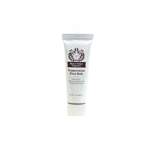 MOON VALLEY ORGANICS Herbal Peppermint Foot Rub