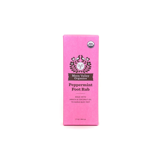 MOON VALLEY ORGANICS Herbal Peppermint Foot Rub