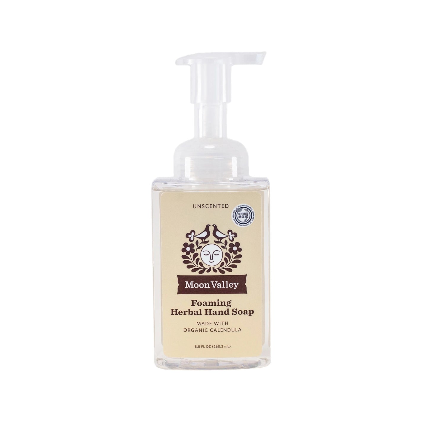 MOON VALLEY ORGANICS Unscented Foaming Herbal Hand Soap