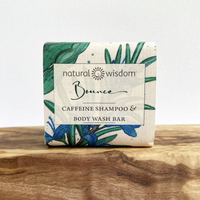 NATURAL WISDOM Bounce Shampoo Body Wash Bar 120