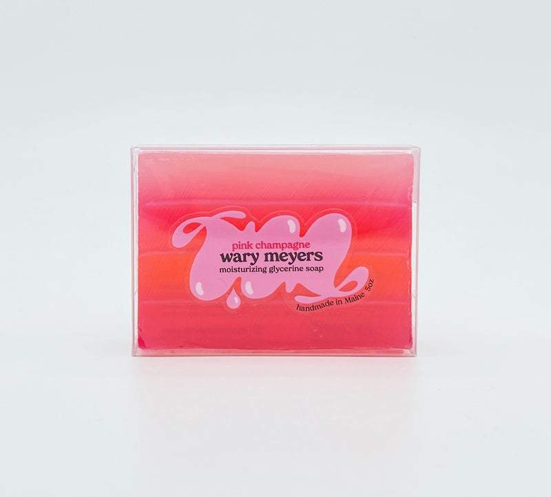 WARY MEYERS - Pink Champagne Glycerine Soap