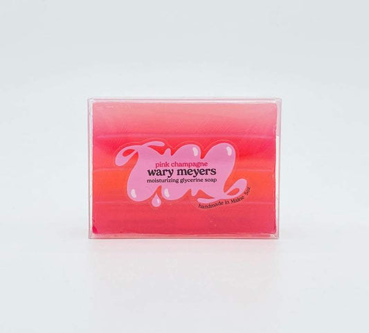 WARY MEYERS - Pink Champagne Glycerine Soap