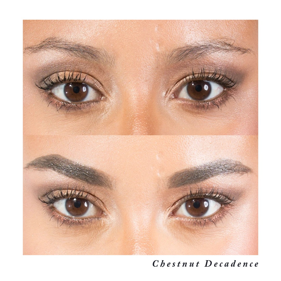 PLUME Nourish & Define Refillable Brow Pencil chestnut decadence