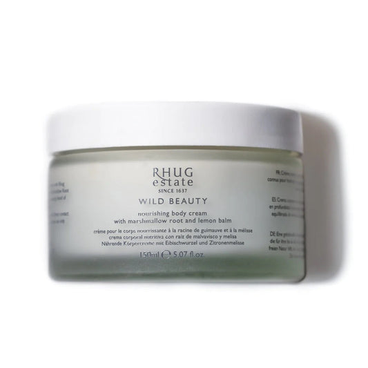 WILD BEAUTY Nourishing Body Cream with Marshmallow Root and Lemon Balm