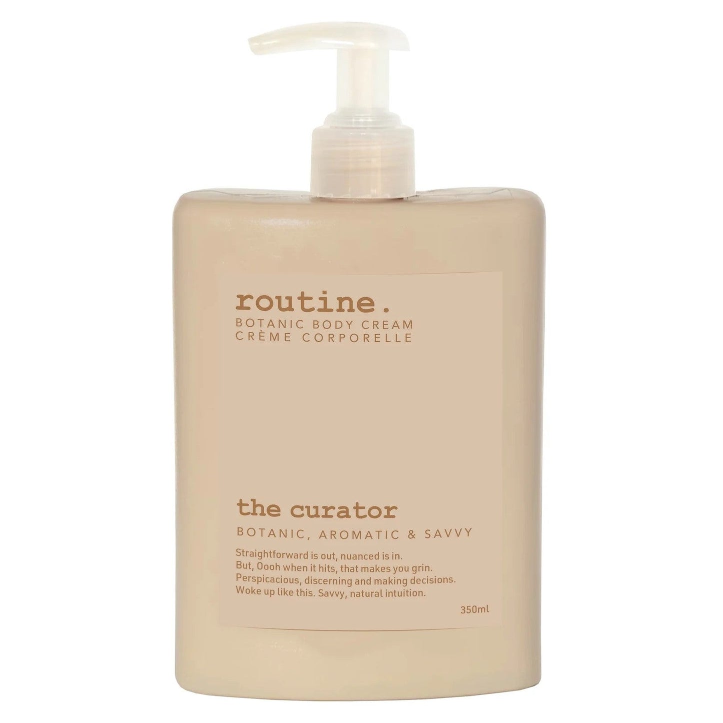 ROUTINE The Curator Botanic Body Cream