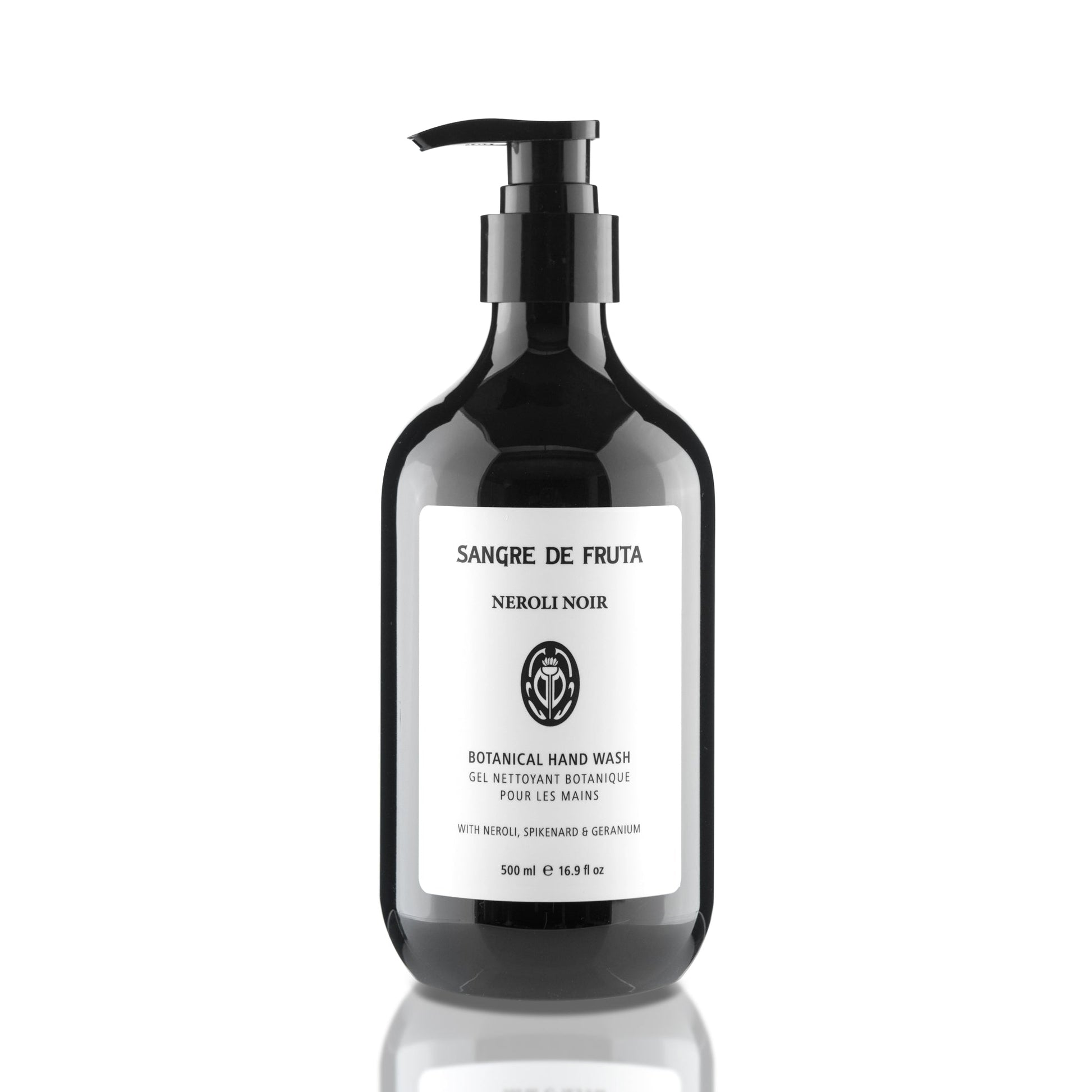 sangre de fruta botanical hand wash neroli noir