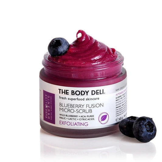 the body deli blueberry fusion micro scrub full