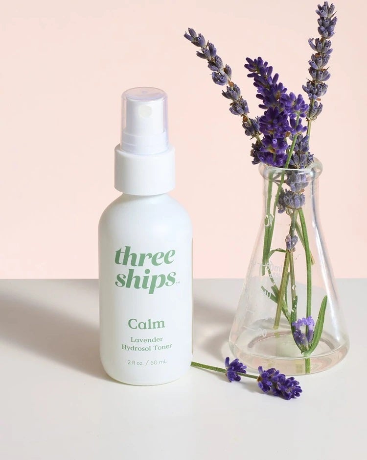 THREE SHIPS Calm Lavender Hydrosol Toner