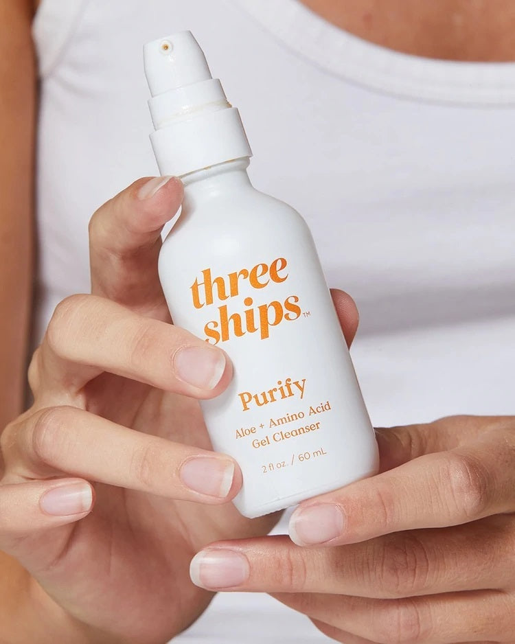 THREE SHIPS Purify Aloe Amino Acid Cleanser