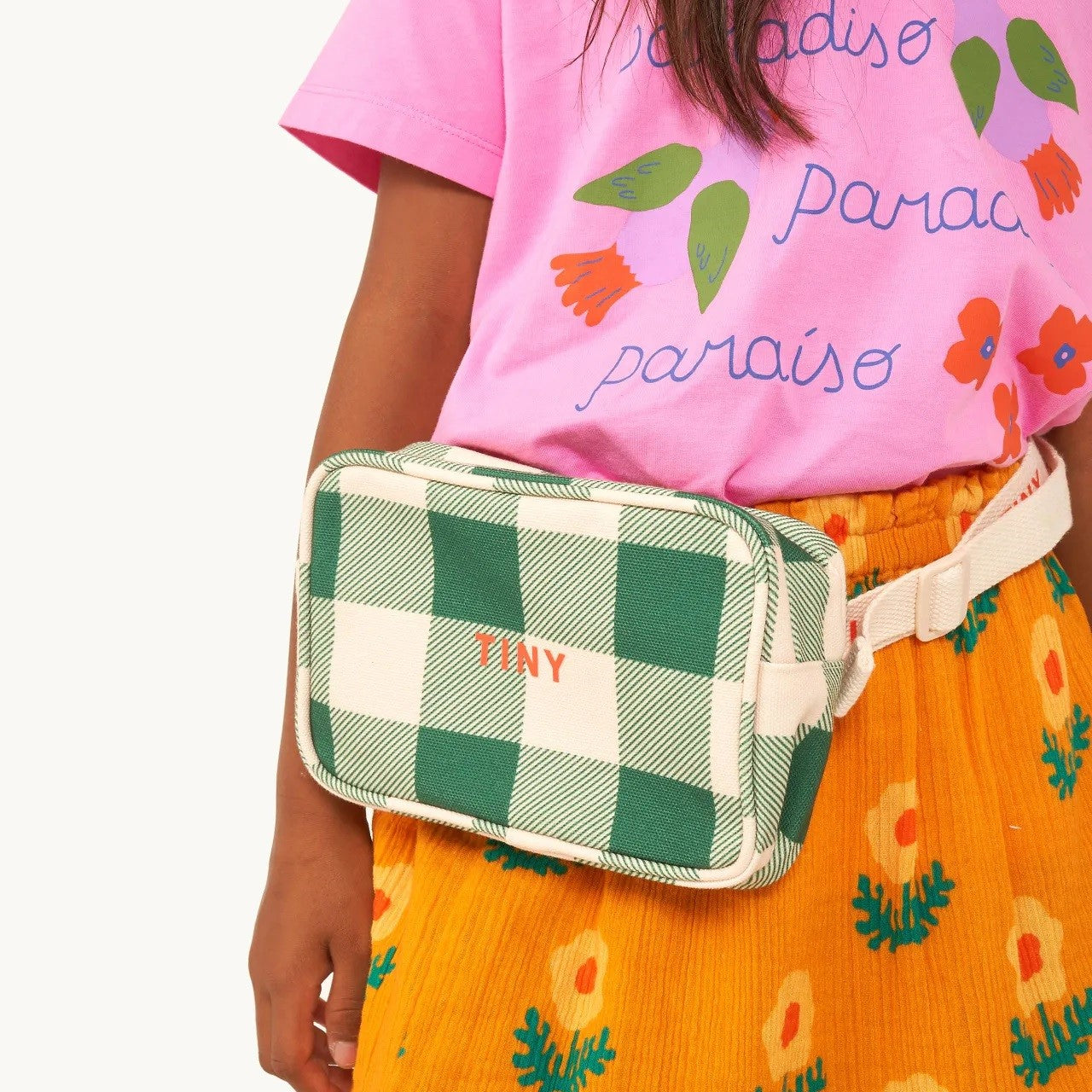 TINYCOTTONS Check Fanny Pack