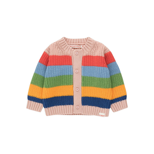 TINYCOTTONS Stripes Baby Cardigan ALWAYS SHOW