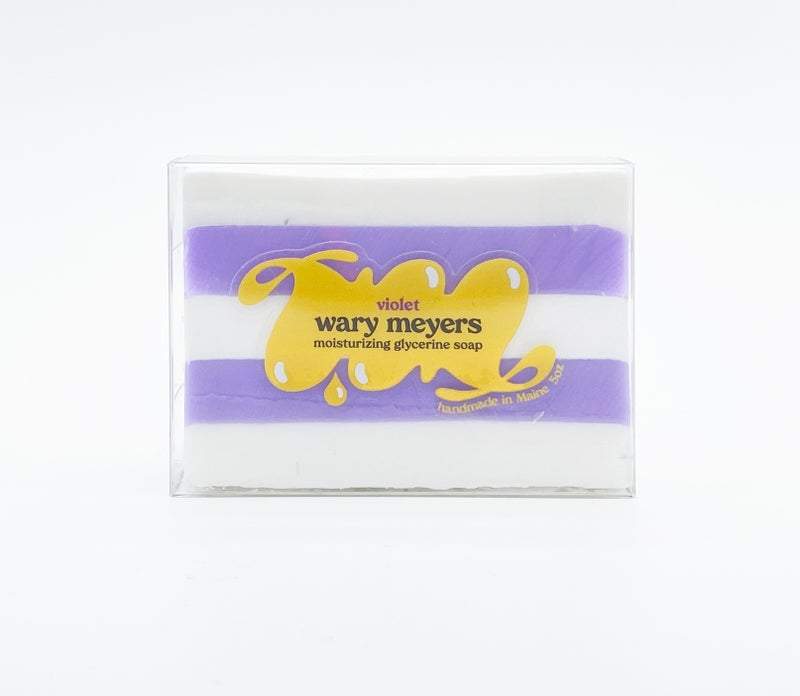 WARY MEYERS - Violet Glycerine Soap