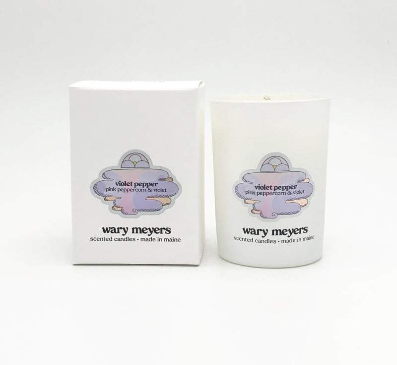 WARY MEYERS - Violet Pepper Candle