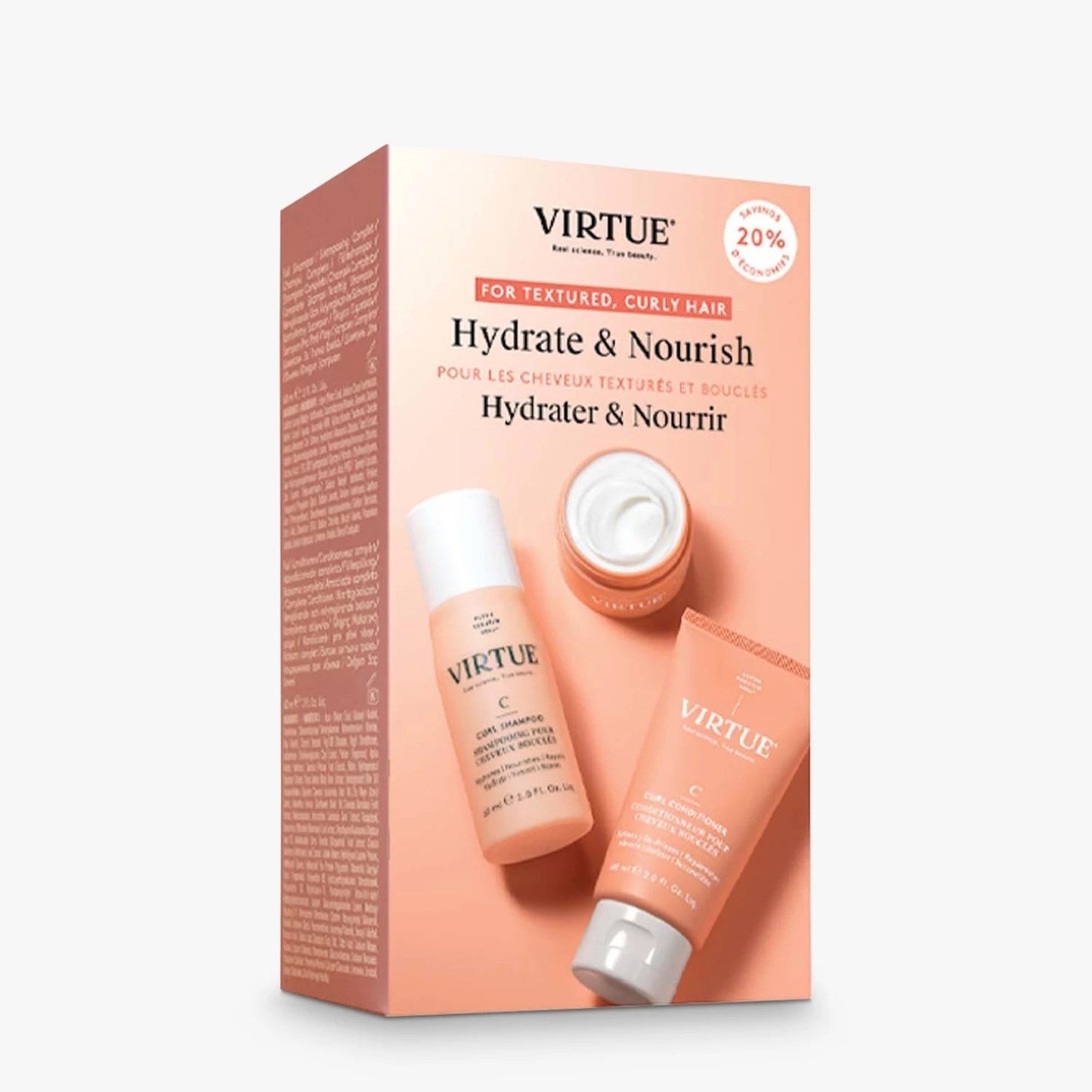 VIRTUE Curl Discovery Haircare Gift Set