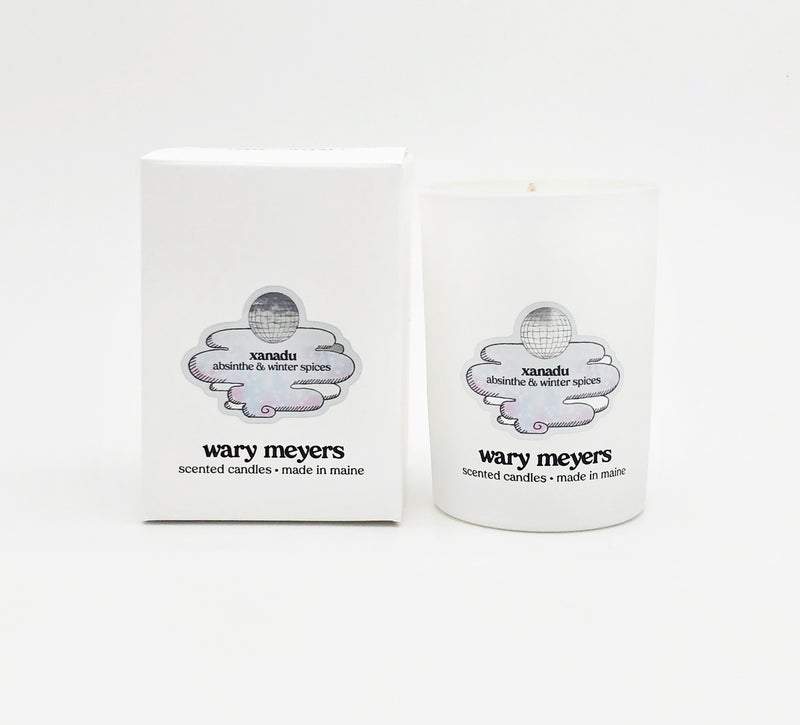 WARY MEYERS - Xanadu Candle, Special Winter Edition